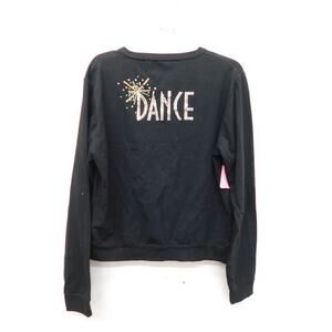 Dance Jacket Motionwear   Large Adult Black  Jazz Tap Ballet